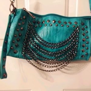 Turquoise purse